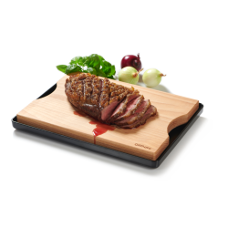 Bg skrebrt med opsamlingsfad - sort